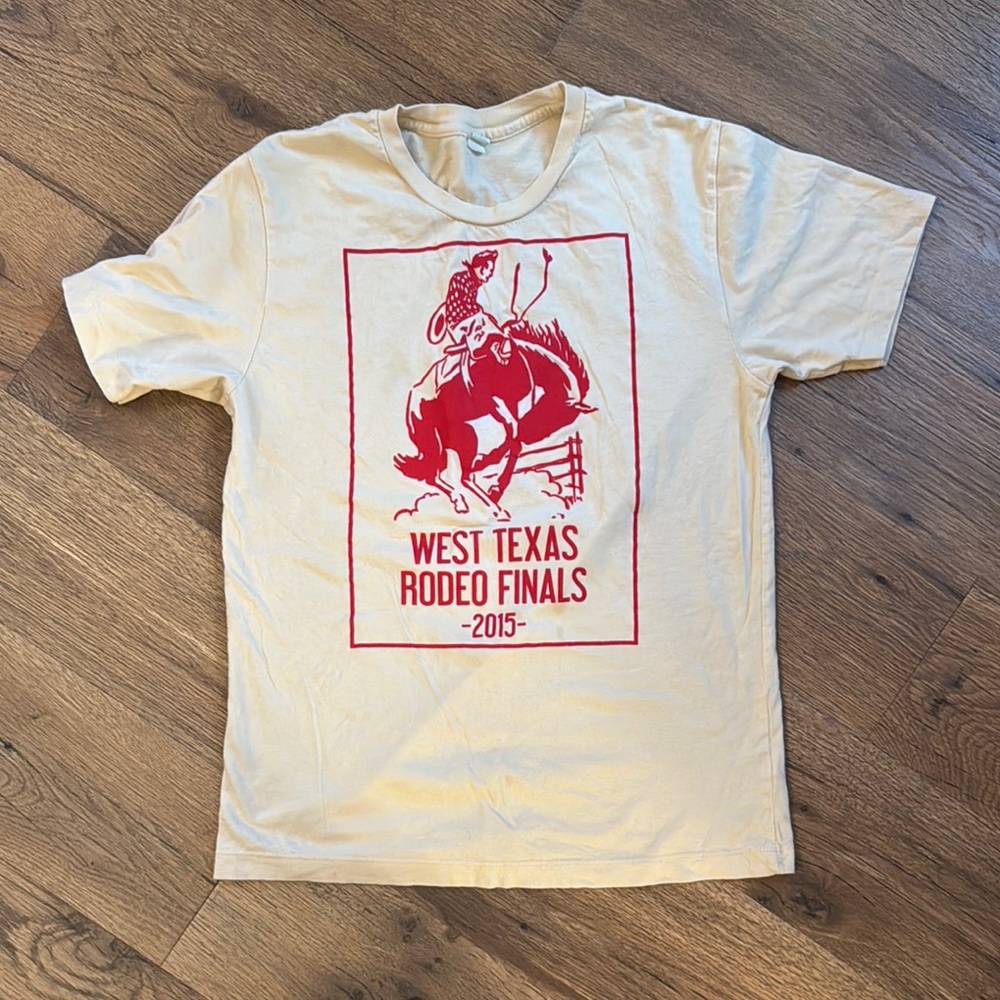 West Texas Rodeo Finals Cream T-Shirt